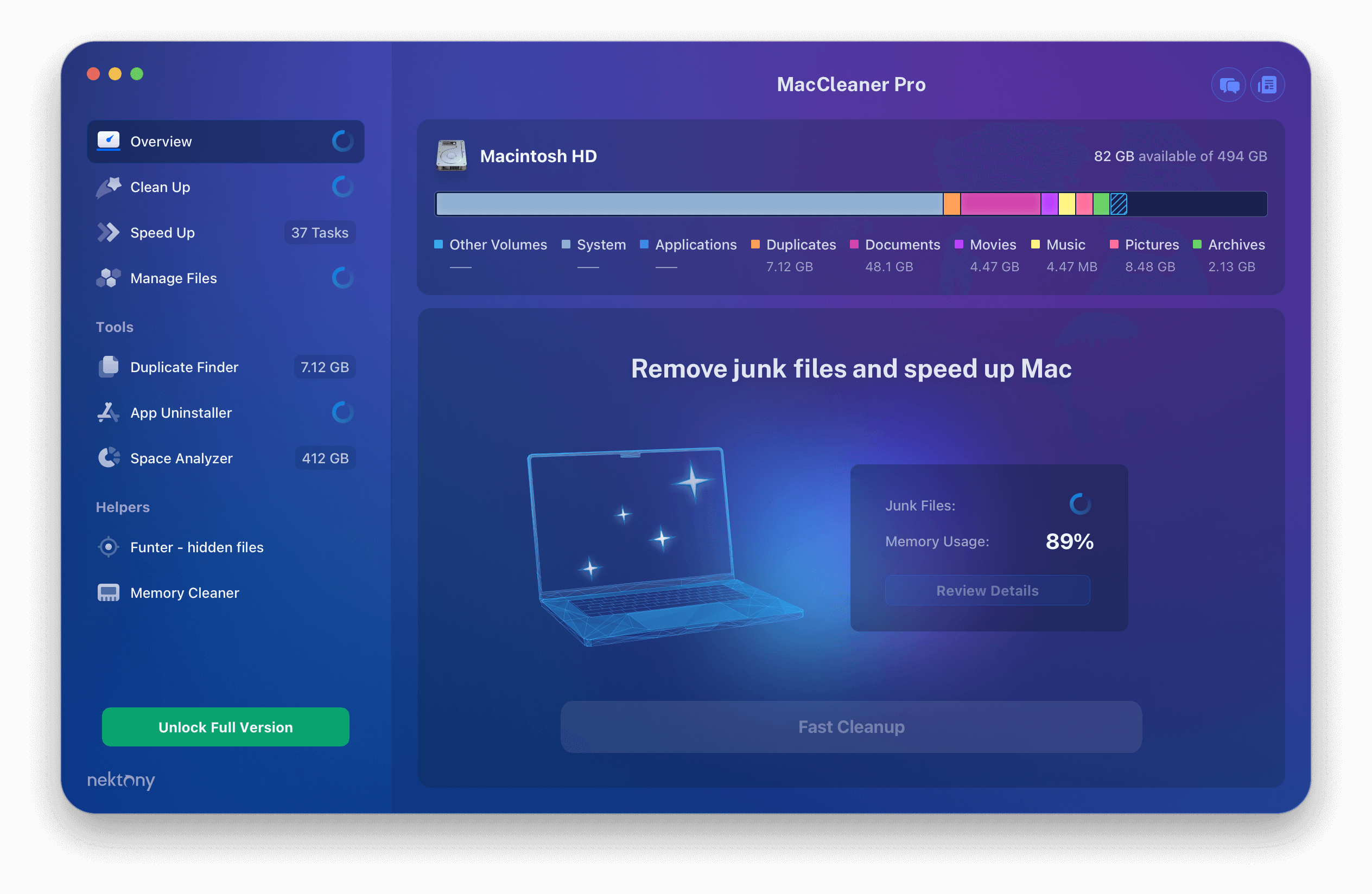 Lijst met gratis alternatieven voor CCleaner - Mac Cleaner Pro