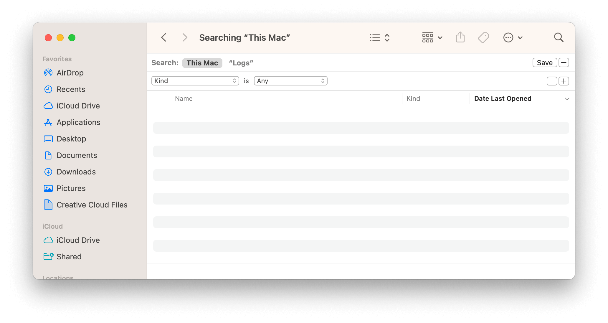 Manually Find Files in Finder
