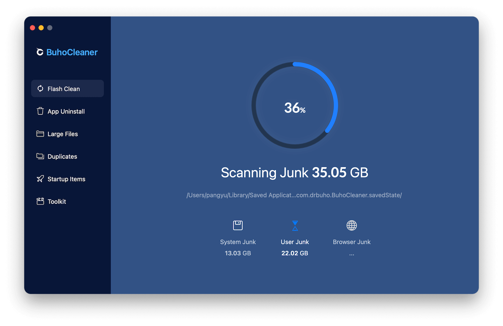 Quickly Clean Up Mac with BuhoCleaner