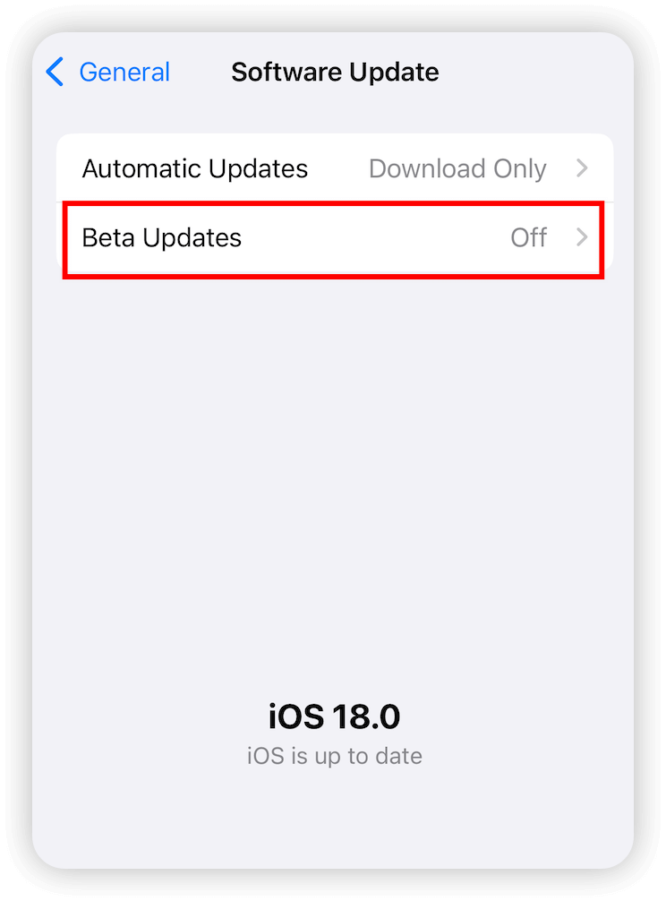 Remove the iOS 26 Beta from iPhone