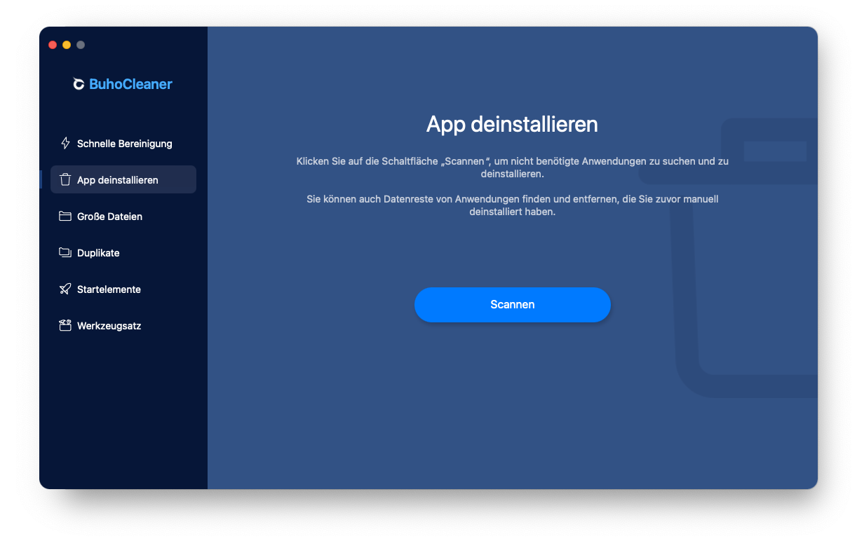 schnell Parallels auf dem Mac deinstallieren