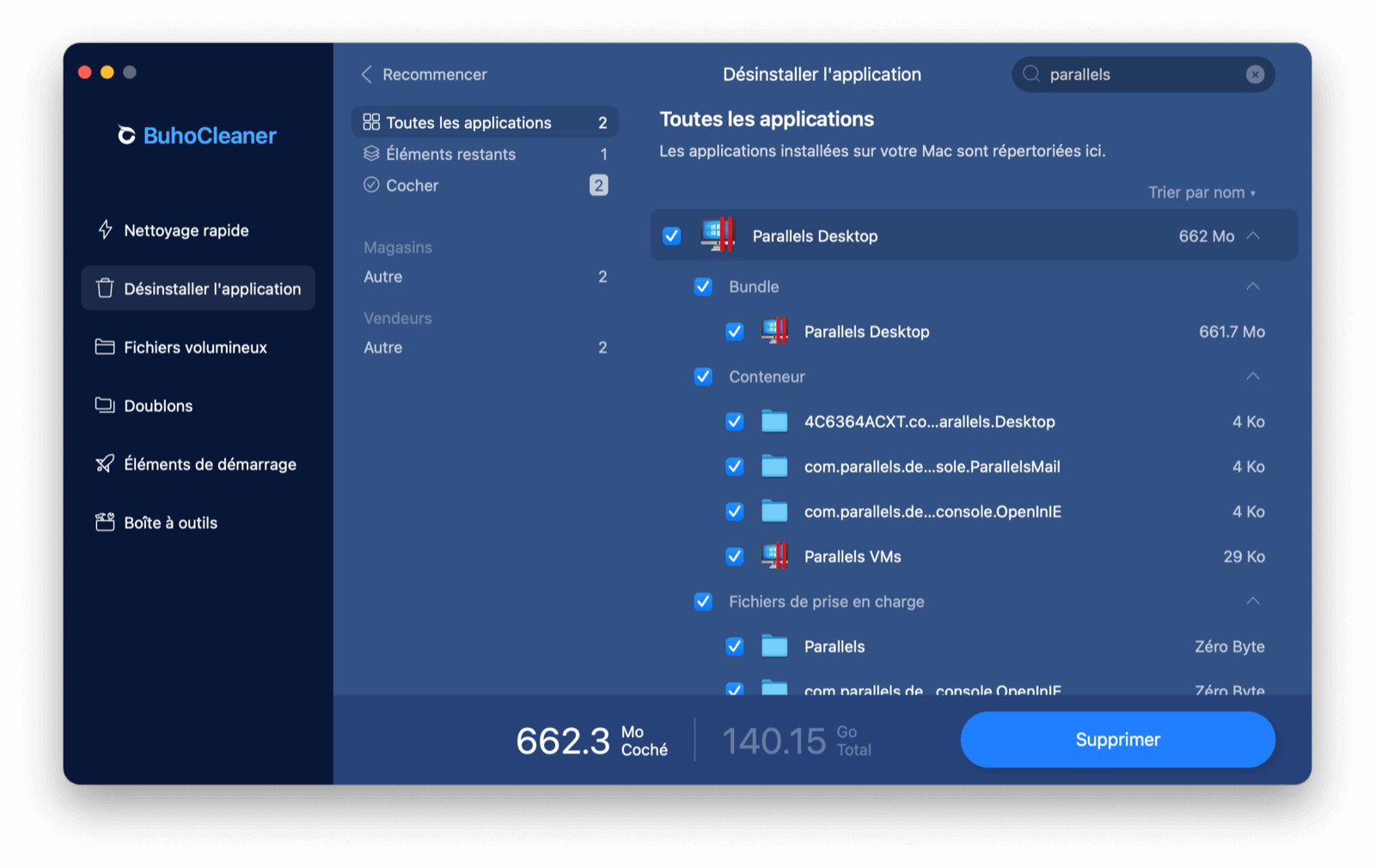 Uninstall Parallels Desktop Quickly