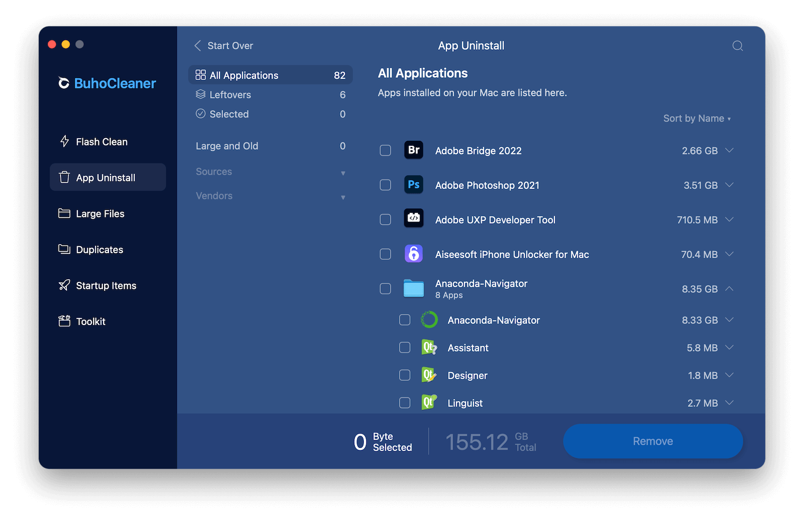 Verwijder ongewenste apps op Mac met BuhoCleaner