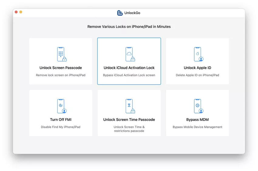UnlockGo – Unlock iCloud Activation Lock