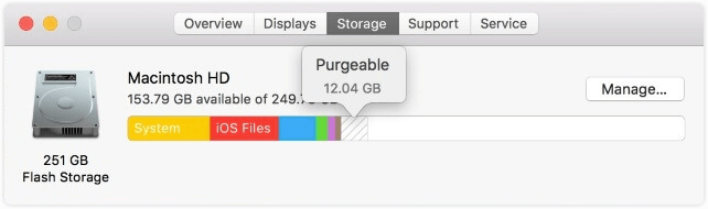 mac os storage management purgeable mac os storage management purgeable