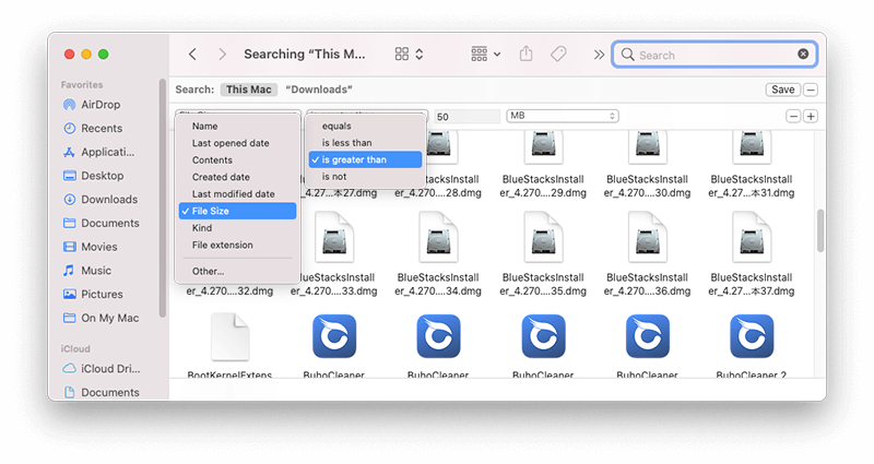 how do you find large files on mac how do you find large files on mac