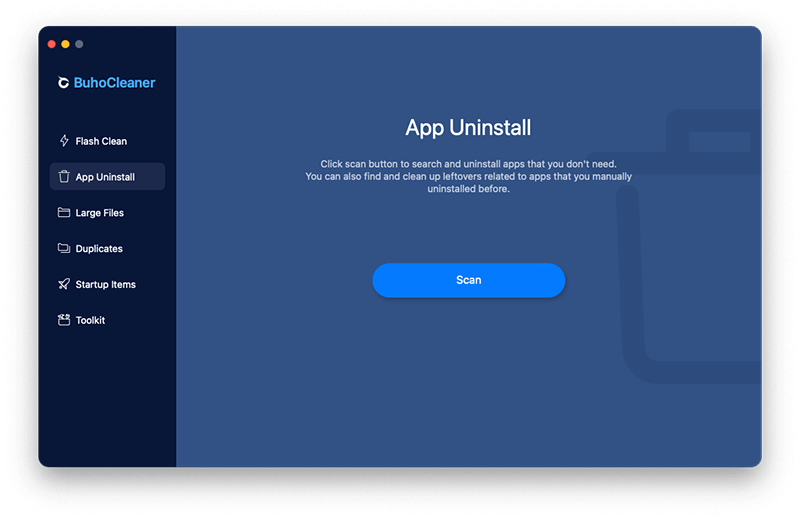 How to Uninstall Apps on Mac with BuhoCleaner
