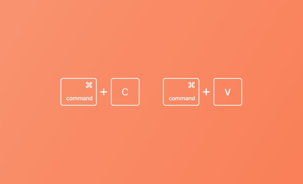 Cómo copiar y pegar en el Mac con el teclado, el ratón, Edición, etc.